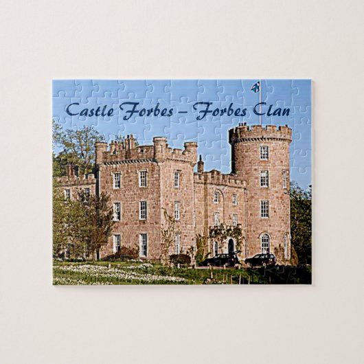 Castle Forbes - Forbes Clan Legpuzzel (Horizontaal)