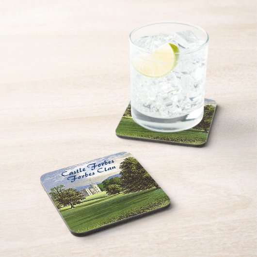 Castle Forbes - Forbes Clan Onderzetter (Rechterzijde)