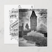 Castle Frankenstein, kabinetskaart Briefkaart (Voorkant / Achterkant)