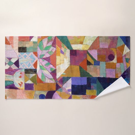 Castle Garden, Paul Klee Badhanddoek (Badhanddoek)