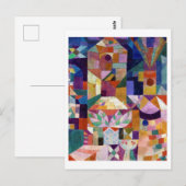 Castle Garden, Paul Klee Briefkaart (Voorkant / Achterkant)