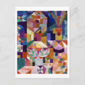 Castle Garden, Paul Klee Briefkaart (Voorkant)