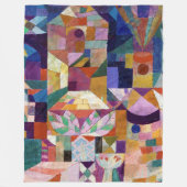 Castle Garden, Paul Klee Fleece Deken (Voorkant)