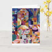 Castle Garden, Paul Klee Kaart (Gele Bloem)