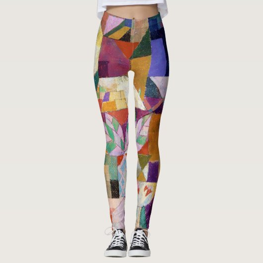 Castle Garden, Paul Klee Leggings (Voorkant)