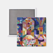 Castle Garden, Paul Klee Magneet (Voorkant / Achterkant)