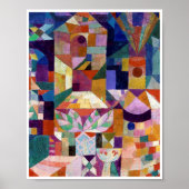 Castle Garden, Paul Klee Poster (Voorkant)