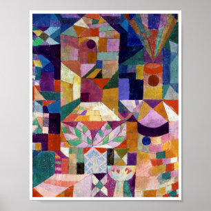 Castle Garden, Paul Klee Poster