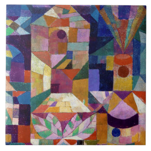 Castle Garden, Paul Klee Tegeltje