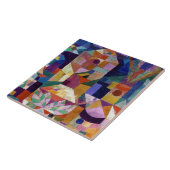 Castle Garden, Paul Klee Tegeltje (Zijkant)