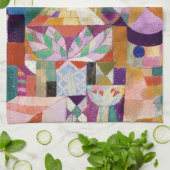 Castle Garden, Paul Klee Theedoek (Gevouwen)