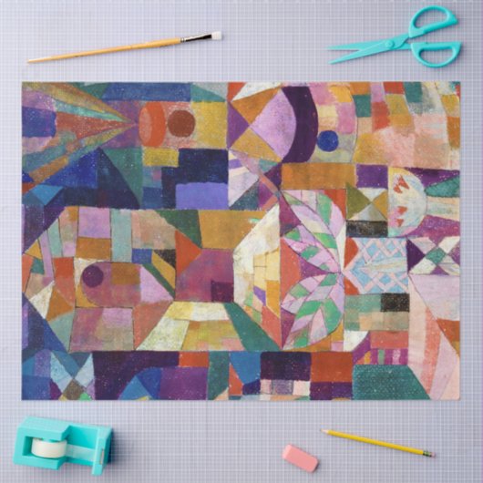 Castle Garden, Paul Klee Tissuepapier (Craft)