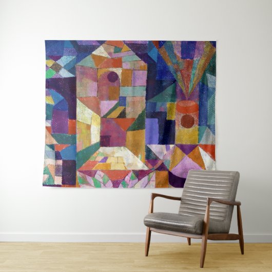 Castle Garden, Paul Klee Wandkleed (In Situ (horizontaal))