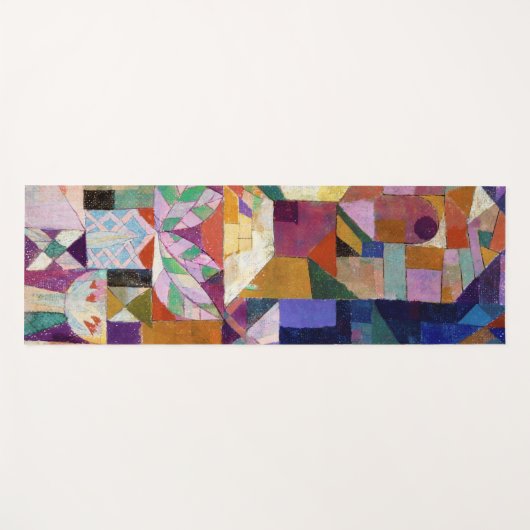Castle Garden, Paul Klee Yogamat (Voorkant (horizontaal))