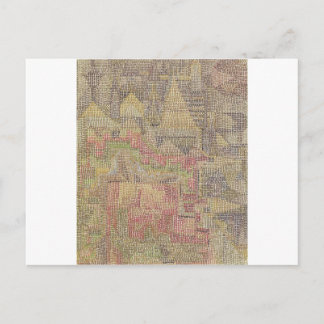 Castle Garden van Paul Klee Briefkaart