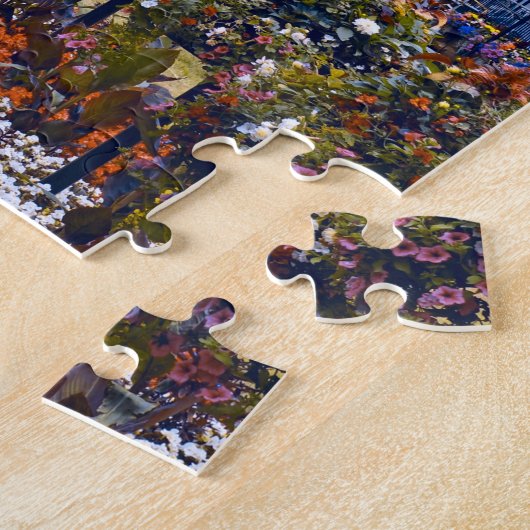 Castle Gate House Shrewsbury Jigzaag Puzzle Legpuzzel (Zijkant)