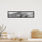 Castle Gate Utah Mining Photo 1913 Poster (Keuken)