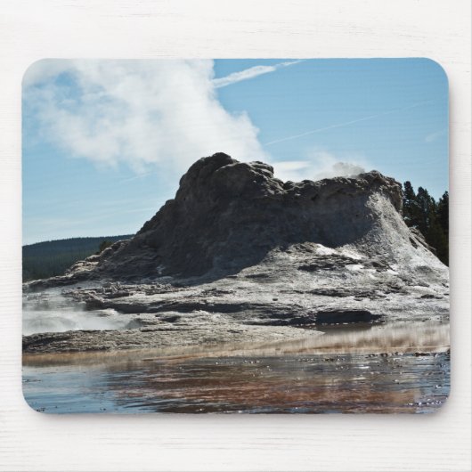 Castle Geyser 2 Mousepad Muismat (Voorkant)