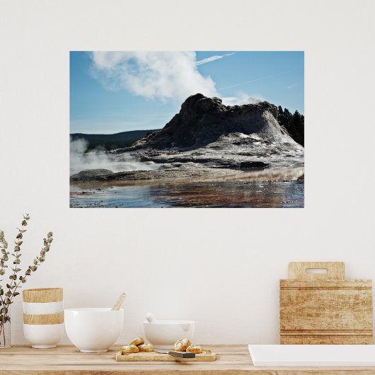 Castle Geyser 2 Print (Keuken)