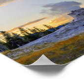 Castle Geyser at Sunset, Yellowstone National Park Poster (Hoek)