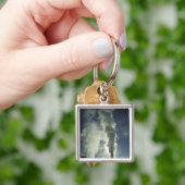 Castle Geyser, Yellowstone National Park Sleutelhanger (Hand)