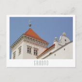 Castle Grodno Belarus City Architecture Briefkaart (Voorkant)