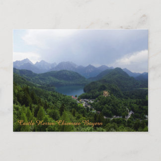 Castle Herren Chiemsee Bavaria Briefkaart