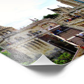 Castle Hill Budapest Foto Afdruk (Hoek)