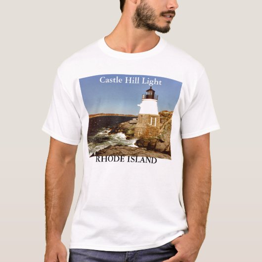 Castle Hill Light, Rhode Island Shirt (Voorkant)