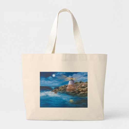 Castle Hill Lighthouse Bag Grote Tote Bag (Voorkant)