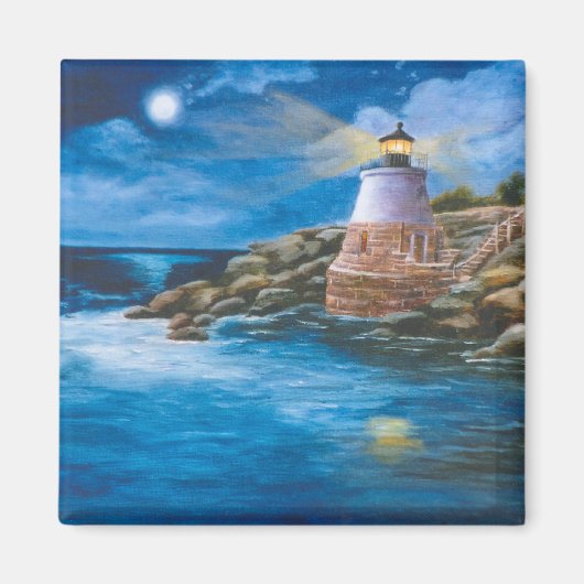 Castle Hill Lighthouse Magnet (Voorkant)