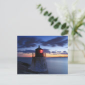 Castle Hill Lighthouse Newport Rhode Island Briefkaart (Staand voorkant)