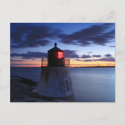 Castle Hill Lighthouse Newport Rhode Island Briefkaart (Voorkant)