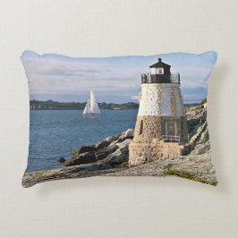 Castle Hill Lighthouse, Rhode Island Accent Kussen