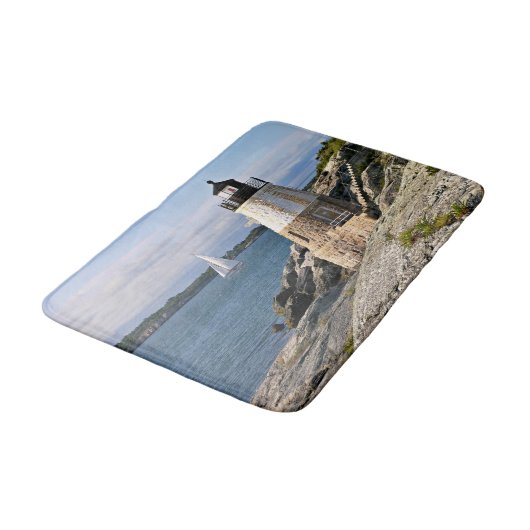 Castle Hill Lighthouse, Rhode Island Badmat (Gekanteld)