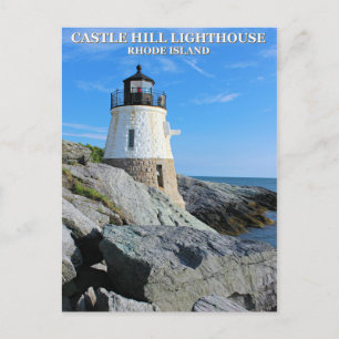 Castle Hill Lighthouse, Rhode Island Briefkaart