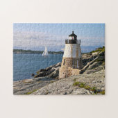 Castle Hill Lighthouse, Rhode Island Legpuzzel (Horizontaal)