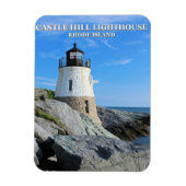 Castle Hill Lighthouse, Rhode Island Magneet (Verticaal)