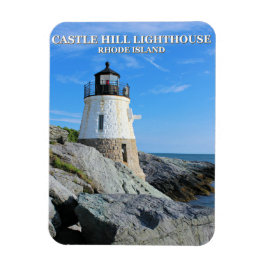 Castle Hill Lighthouse, Rhode Island Magneet