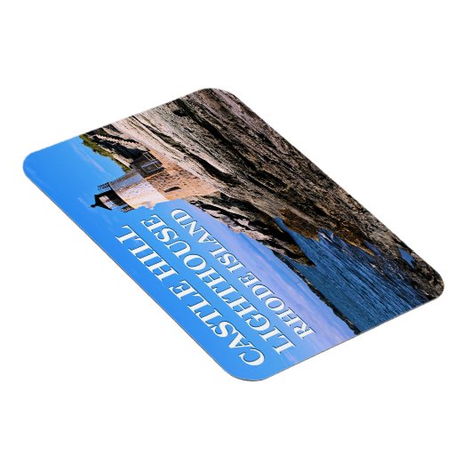 Castle Hill Lighthouse, Rhode Island Magneet (Rechterzijde)