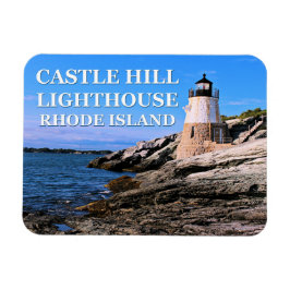 Castle Hill Lighthouse, Rhode Island Magneet