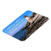 Castle Hill Lighthouse, Rhode Island Magneet (Linkerzijde)