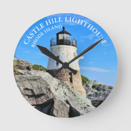 Castle Hill Lighthouse Rhode Island Ronde Klok