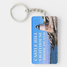 Castle Hill Lighthouse, Rhode Island Sleutelhanger