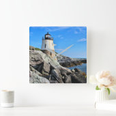 Castle Hill Lighthouse, Rhode Island Vierkante Klok (Huis)