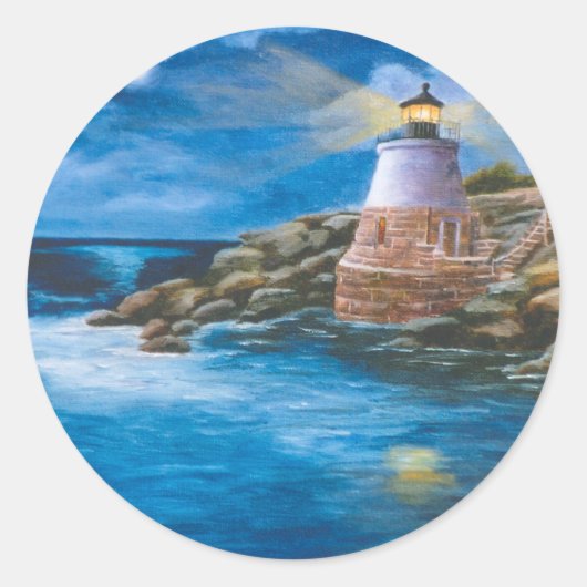 Castle Hill Lighthouse Sticker (Voorkant)