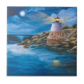 Castle Hill Lighthouse Tile Tegeltje (Voorkant)