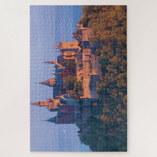 Castle Hohenzollern Duitsland. Legpuzzel (Verticaal)
