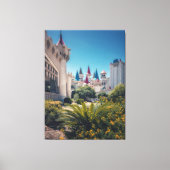 Castle Hotel Exterior Canvas Afdruk (Voorkant)