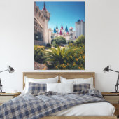 Castle Hotel Exterior Canvas Afdruk (Insitu (Slaapkamer))